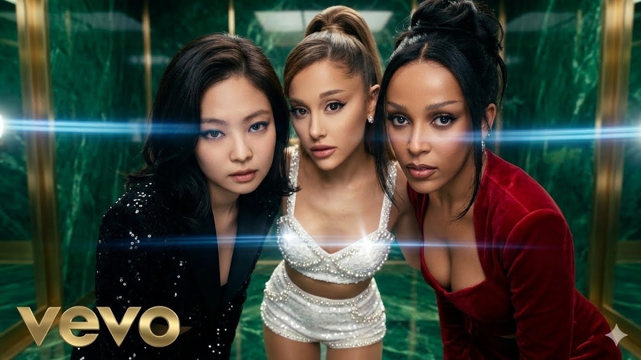Jennie , Doja Cat  - Valvent & Diamond  (ft. Ariana  | Official Music Lyrics and)