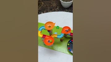 🌷 Marble Run | Building Blocks | DIY ASMR #lego #building #blocks #brick #marblerun #marble