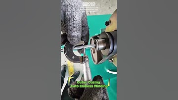 Outer Casing Auto Endless Winding Machine For Control Cable