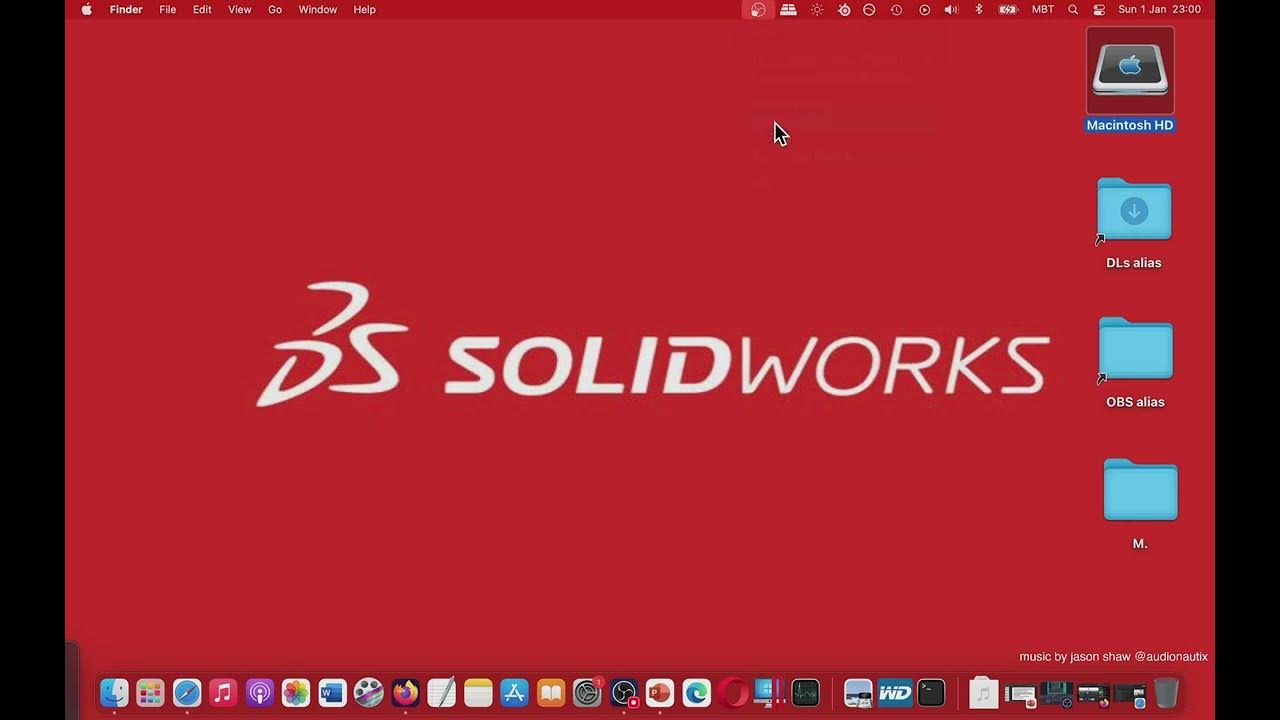 how to download solidworks onto mac