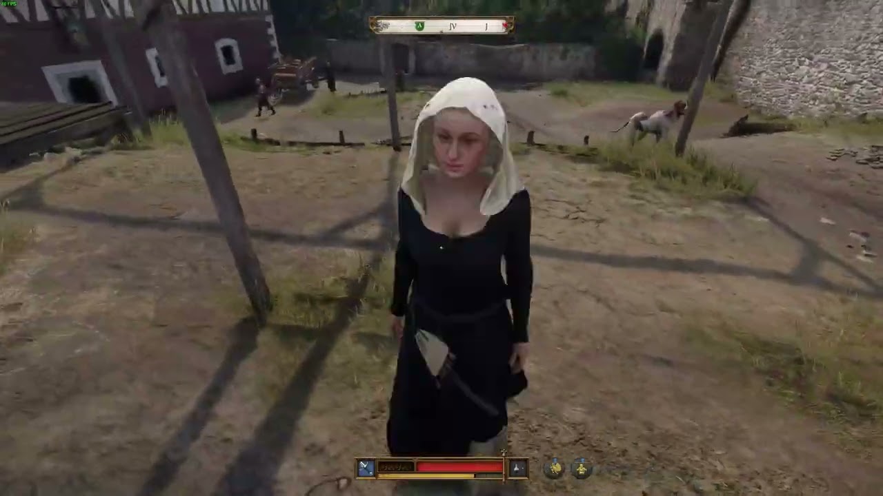 She maxed out her dodge skill | Kingdom Come Deliverance