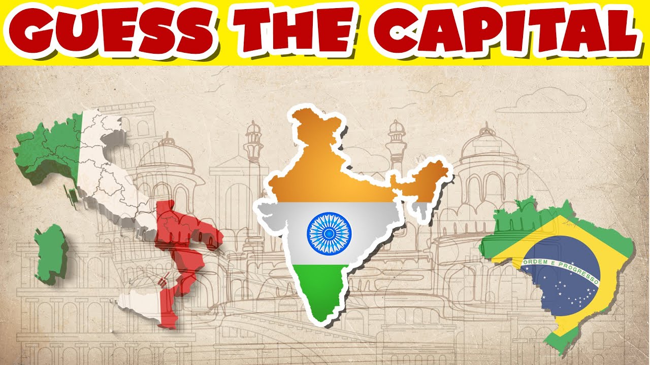 Guess The Capital City of The Country | Country Quiz Challenge 🌍 - YouTube