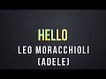 Leo Macchioli - Hello - Metal Cover - Reaction