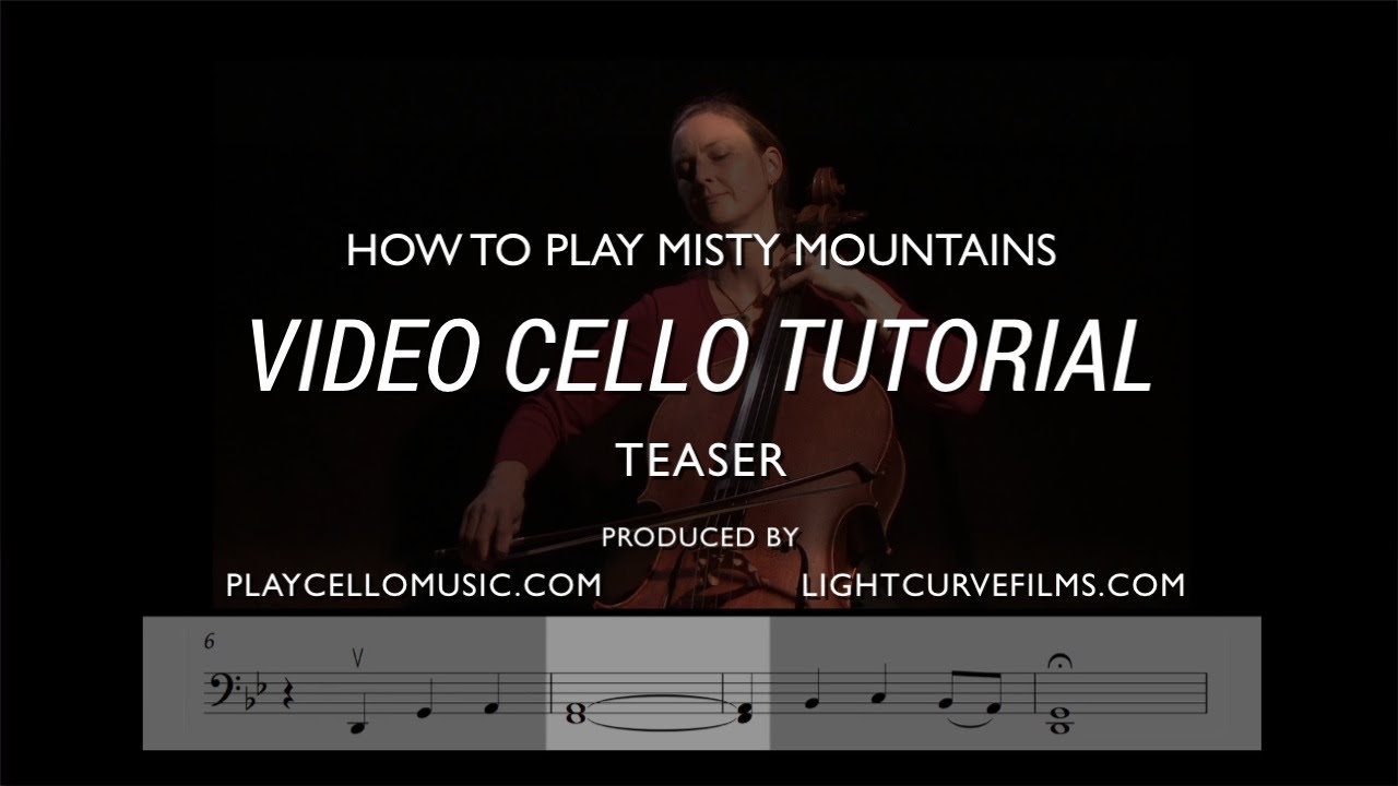 Misty Mountains Play Cello Music Misty Mountains Play Cello Music