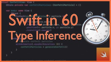 Type Inference | Swift in 60 | Swift Basics Explained