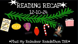 Reading Recap-A Bookish Update for 12-10-24
