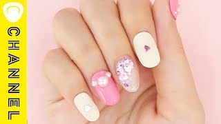 ぷかぷかハートにキュン♡アクアリウムネイル