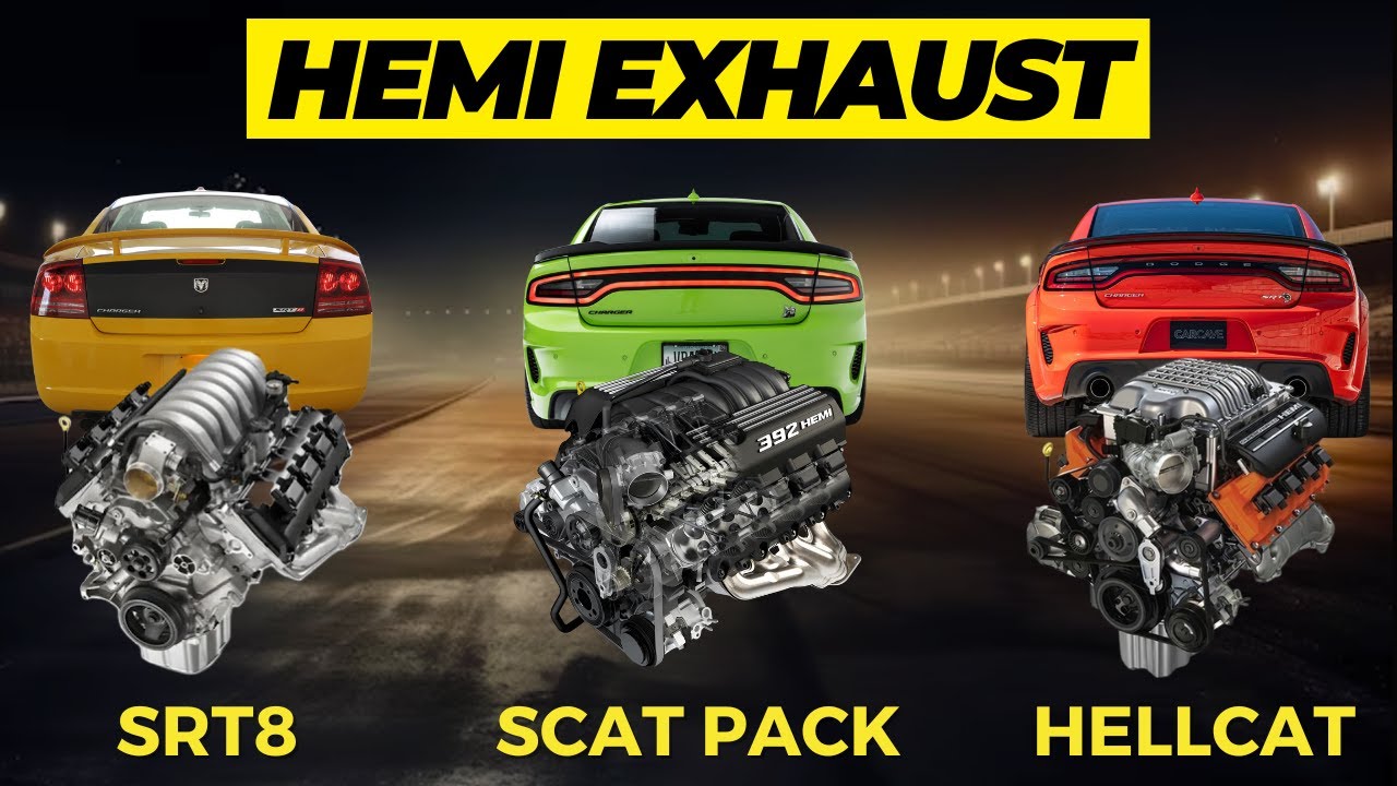 Какой двигатель Hemi звучит лучше всего? — Сравнение выхлопных систем Dodge Charger Hemi V8