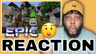 THE MOST EPIC Minecraft Speedrunner VS 5 Hunters REMATCH | JOEY SINGS REACTS