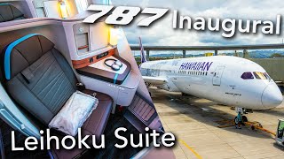 Hawaiian 787 Leihoku Suite | INAUGURAL Flight Trip Report