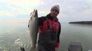 Lake Superior early season trolling
