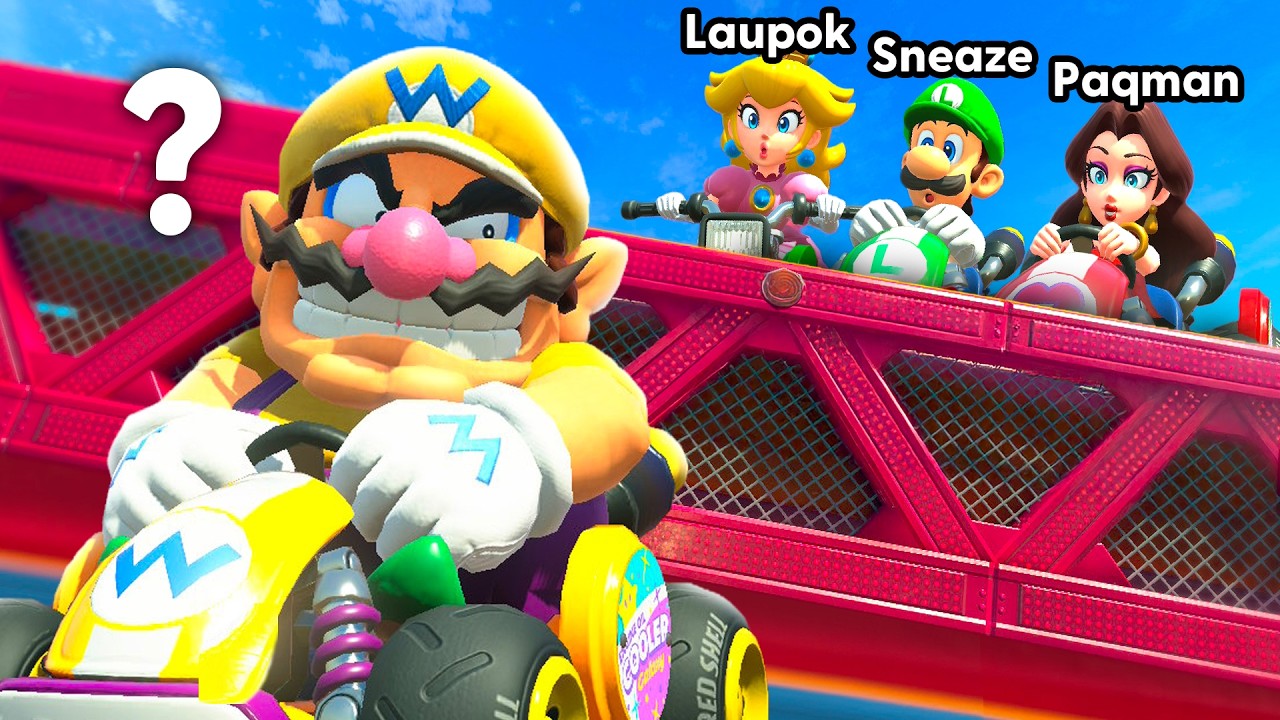 CACHE CACHE MARIO KART WORLD ULTIME (10 joueurs)