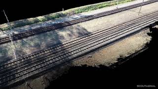 Point Cloud of a Rail Project