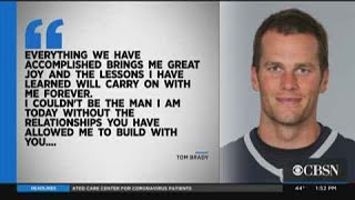 Tom Brady Is Leaving The New England Patriots