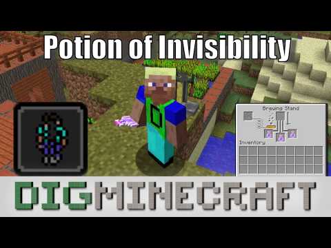 Potion of Invisibility in Minecraft - YouTube