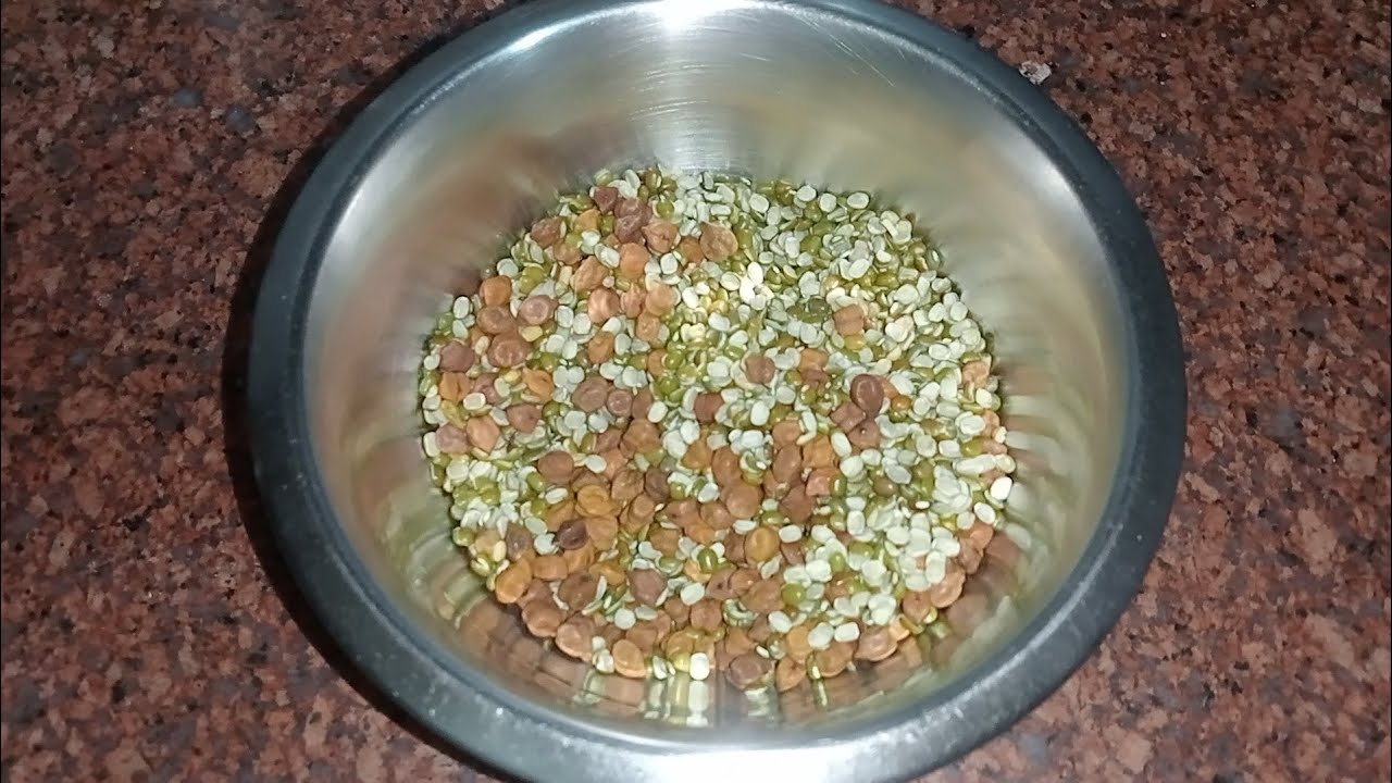 Kale chane and udad daal ke testi new recipe 