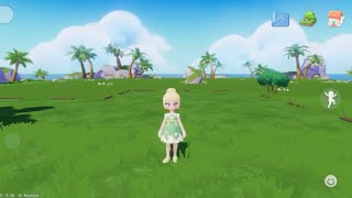 Building a Greek house on my island in Heartopia