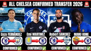 🚨 ENZO FERNANDEZ TO MAN CITY! 😱 ALL CHELSEA CONFIRMED TRANSFERS 2026 🔥 | MARTINEZ, KONE & SANCHEZ ✅