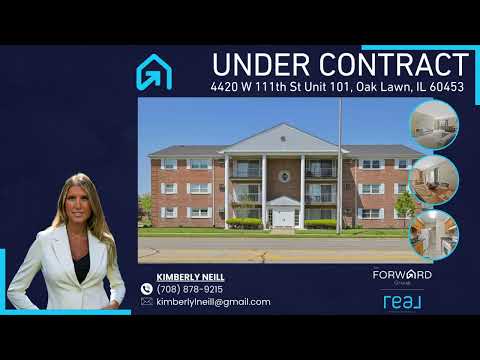 4420 W 111th St Unit 101, Oak Lawn, IL home video tour