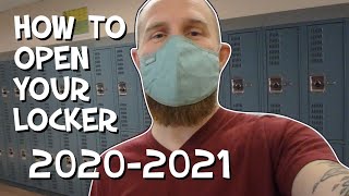 How To Open Your Locker (2020-2021 Pandemic Edition) - Mr. Riedl