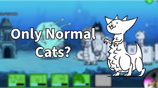 Can you beat Into the Future using ONLY Normal Cats?