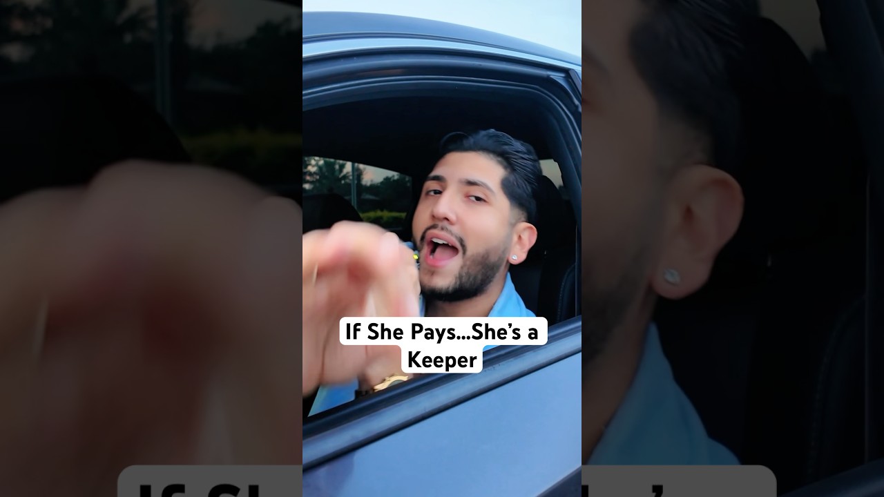 If she insists on paying, that’s love & respect 💯 She’s a keeper. #datingadvice #datingtips