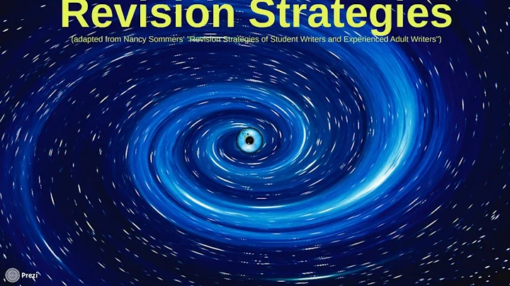 The Writing Process: Revision Strategies