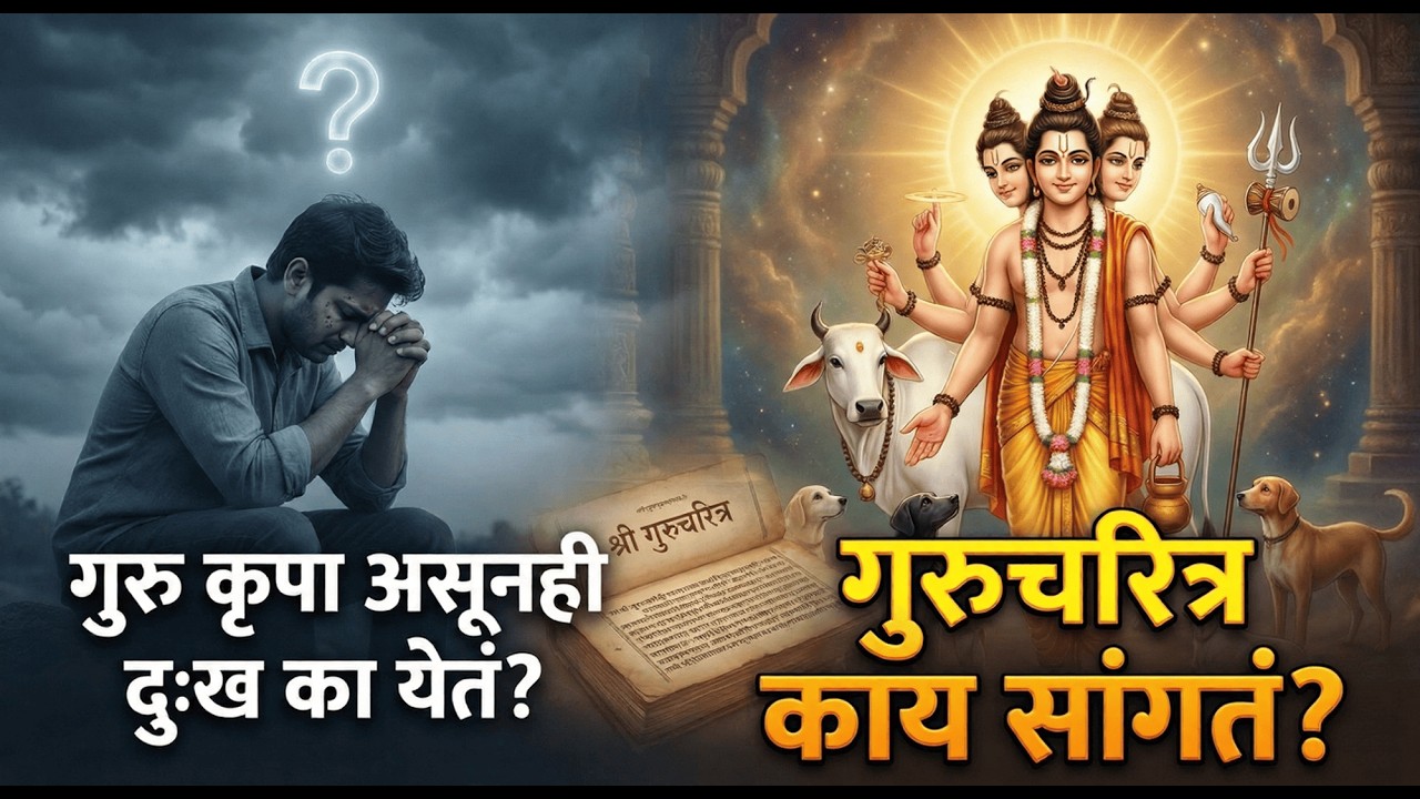 गुरु कृपा असूनही आयुष्यात दुःख का येते? गुरुचरित्रात काय सांगितलेले आहे?