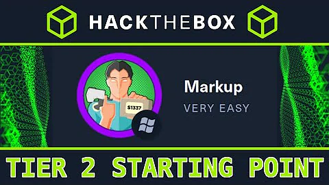 Tier 2: Markup - HackTheBox Starting Point - Full Walkthrough