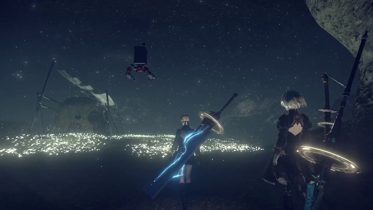 Nier Automata EY 02 Flowers YouTube