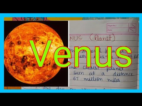 essay on venus planet in english