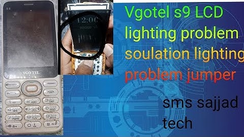 #Vgotel s9 #LCD lighting problem #solve  fix LCD #lighting problem #100 working