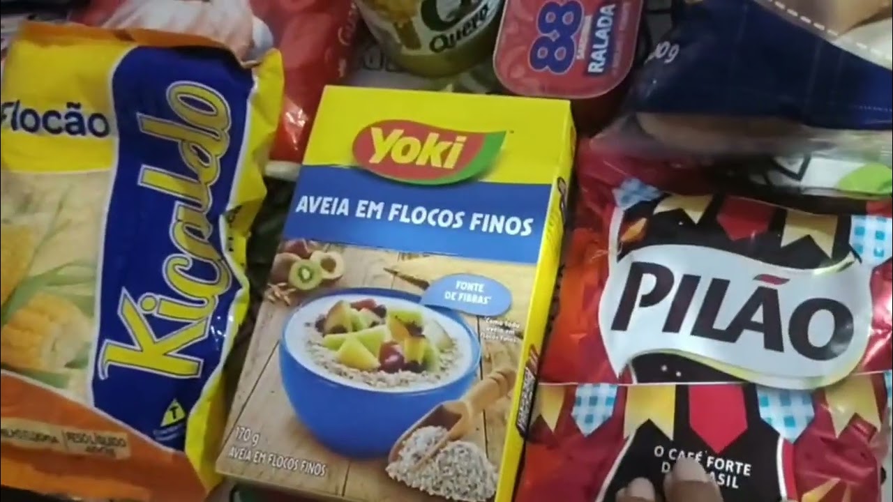 Compra do mês de Julho/25 para 2 Adultos e 1 criança com R$420.🛒🛒🛒💸💰