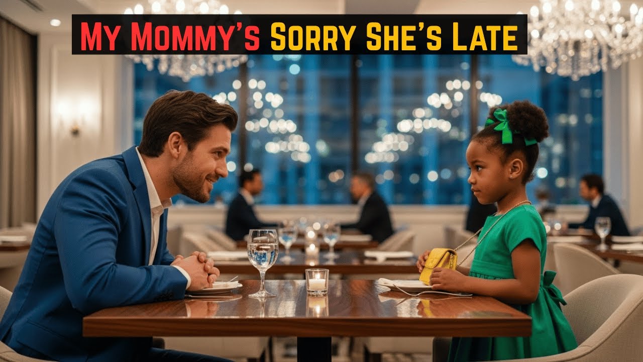 The Billionaire Blind Date Was Empty—Until a Little Girl Walked In and Said, “My Mommy’s Sorry She’s