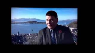 Oban Fireworks Display, on Reporting Scotland tonight