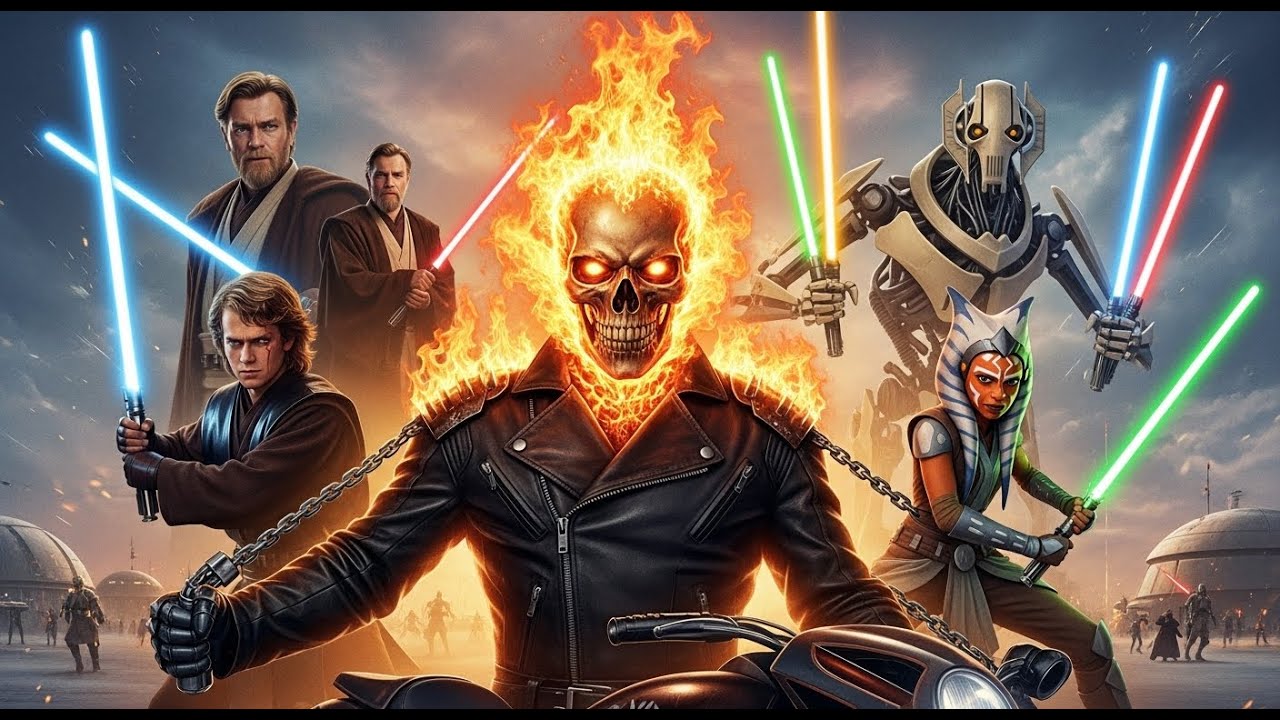 Ghost Rider Crossed Into the Jedi World | Purged Every Sinful Soul