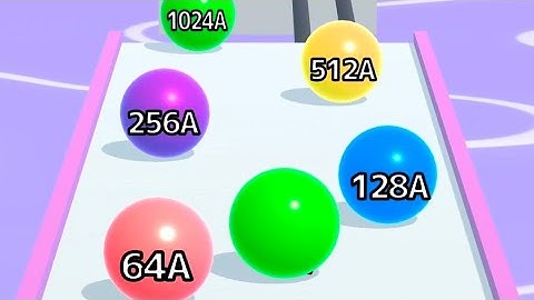 Ball Run 2048 💸🎱🏀 MAX LEVELS!! All Levels Gameplay Walkthrough Android, iOS NEW UPDATE