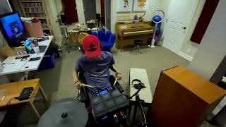 Quadrilyzed - Spring - rough demo - wheelchair drumming