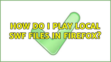 Ubuntu: How do I play local swf files in firefox?
