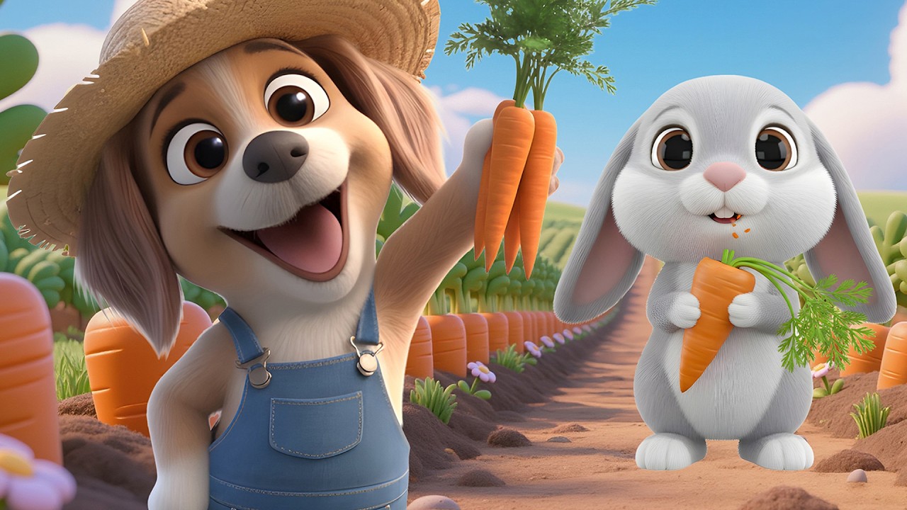 Nesia i królik 🐰 | Piosenka dla dzieci – Świat Dziecięcych Piosenek