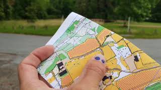 Orienter sa carte au pouce