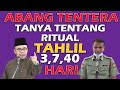 Abang Tentera Tanya Tentang Ritual Tahlil 3,7,40 Hari ~ Dr MAZA Menjawab ~