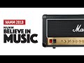 Namm 2018: Marshall DSL100H-R Sound Demo (no talking)