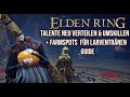 Elden ring  larventrnen zum attribute zurcksetzten  neu skillen  umskillen  farmspots guide