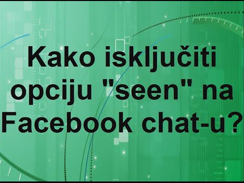 Video: Kako Isključiti Chat U KS