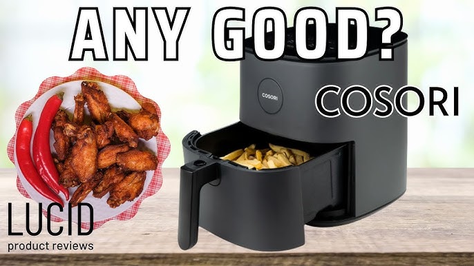 MOOSOO Air Fryer Review & Chicken Wing Recipe! - Life of a Cherry Wife
