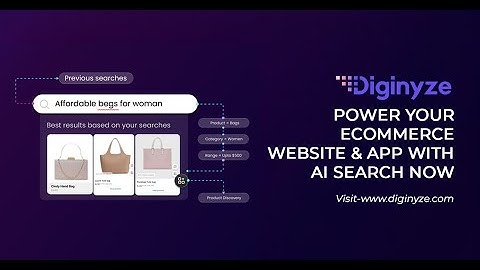 Power your eCommerce Store with Diginyze’s AI-Powered Search & Discovery