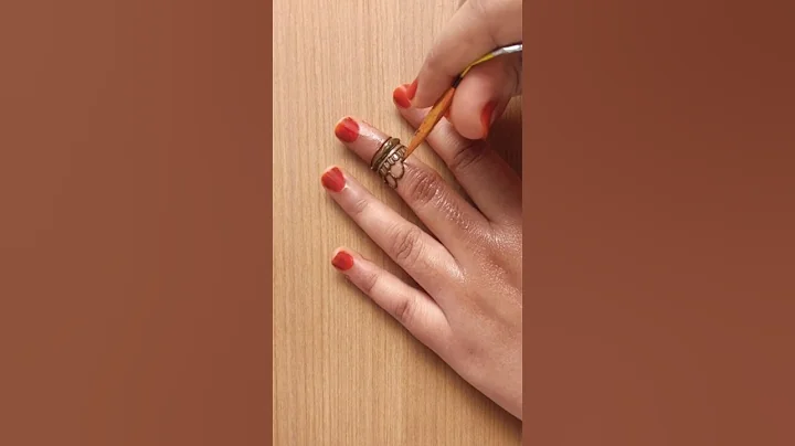 new beautiful Finger mehndi design #mehndi #viral #henna #ytshorts #shortsfeed #shorts #music