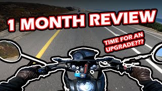 ONE month review | 2023 HONDA XR150L | CFMOTO 450SS Upgrade? | POV