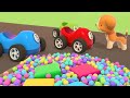 Helper Cars auf Deutsch. Die Helfer Autos reparieren die Straße. Zeichentrickfilm für Kinder